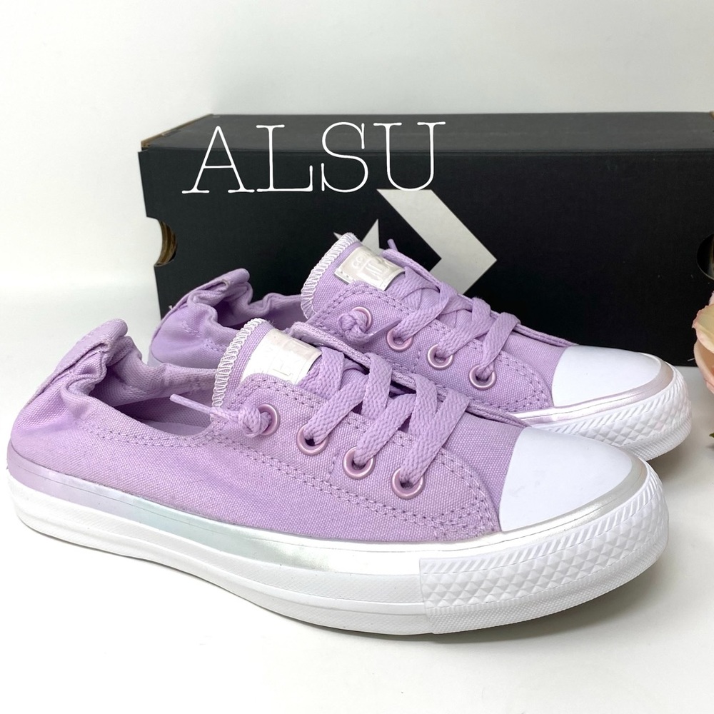 Converse Ctas Shoreline Slip Lilac Mist W AUTHENTI - Picture 1 of 9